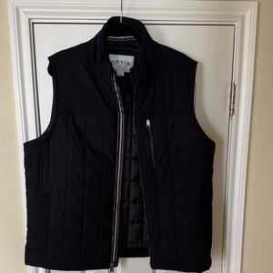 Orvis Men's Dark Black Quilted Vest